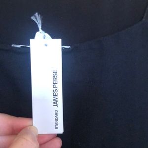 James Perse, black dress perfect Spring & summer.